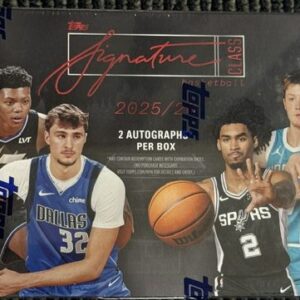 2025-26 Topps Signature Class Basketball Hobby Box